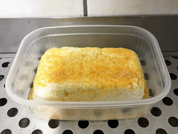 Fokhagymás kecskesajt lágy kecskesajt